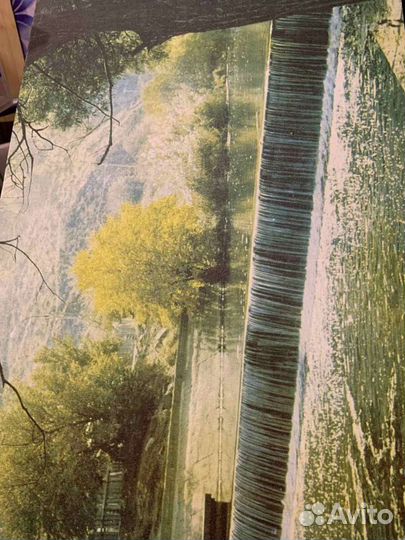 Картина репродукция СССР на ткани панно деревянное