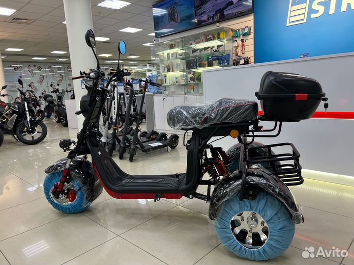 Электроскутер White Siberia 3000W Trike 2023г