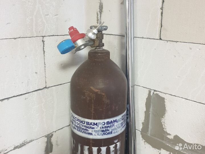 Баллон для гелия 40л и 10л