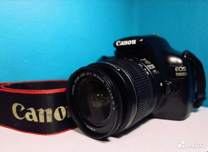 Зеркальный фотоаппарат Canon EOS 1100D Kit 18-55