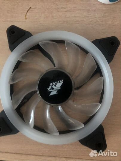 Корпус пк с подсветкой и вентилятором