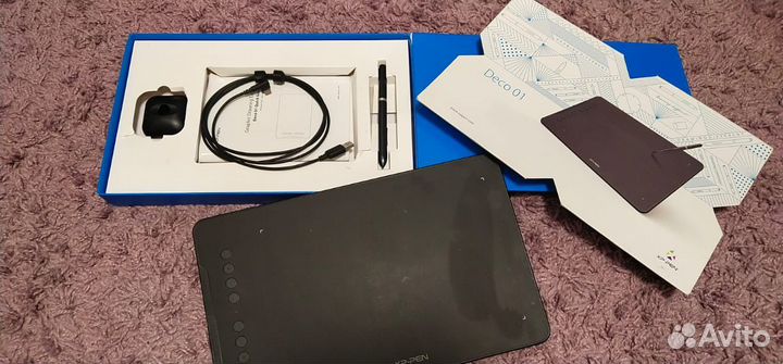 Графичиский планшет Deco 01 cpecification