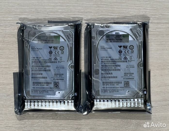 HDD SAS 1tb, 1.2tb, 1.8tb, 2.4tb