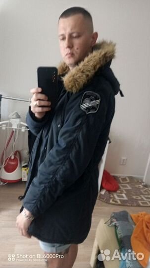 Куртка зимняя Парка alpha industries altitude