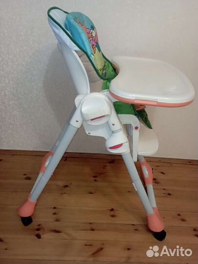 Стульчик для кормления chicco polly 2 start