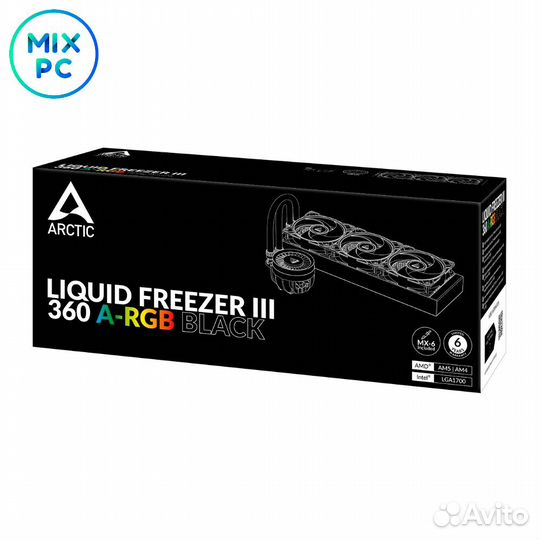 Система жидкостного охлаждения Arctic Cooling Liquid Freezer III 360 A-RGB acfre00144A