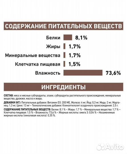 Консервы для собак Gastrointestinal Low Fat