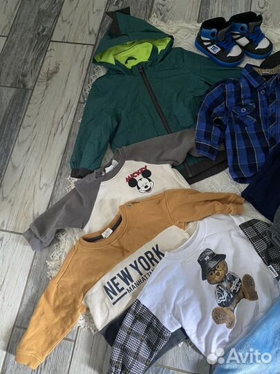 Одежда пакетом на мальчика 68 74 80 размер