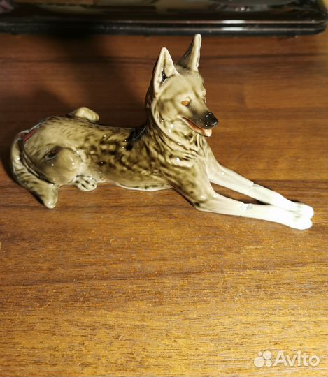 Статуэтка овчарка лфз