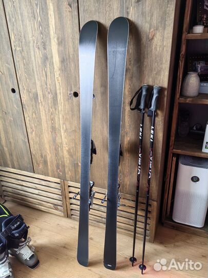 Комплект Горные лыжи, ботинки, шлем, очки, сумка