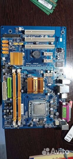 Материнская плата gigabyte