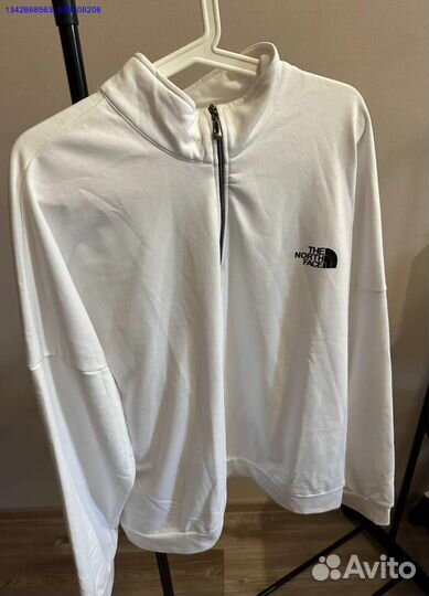 Кофты TNF на замке легкие белая