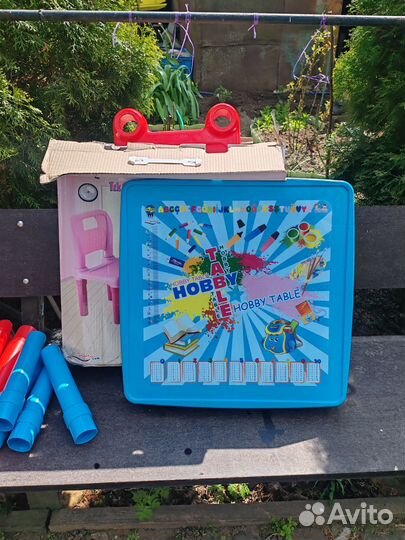 Детский столик и стульчик