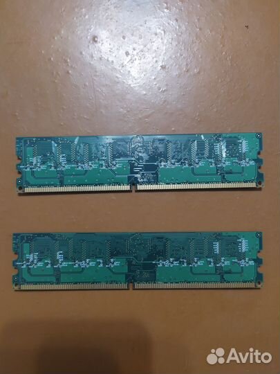 Модуль памяти Samsung m378t6553ezs DDR2 512 Mb