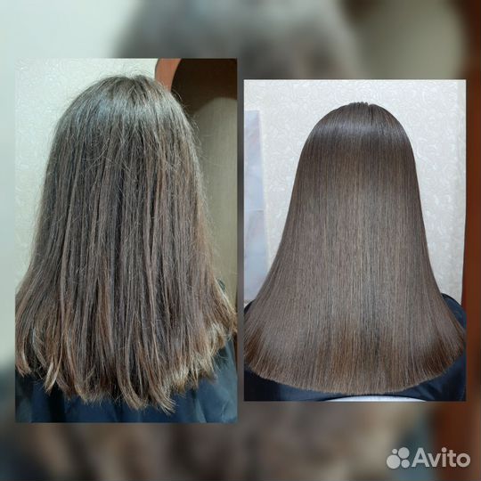 Кератиновое выпрямление, ботокс