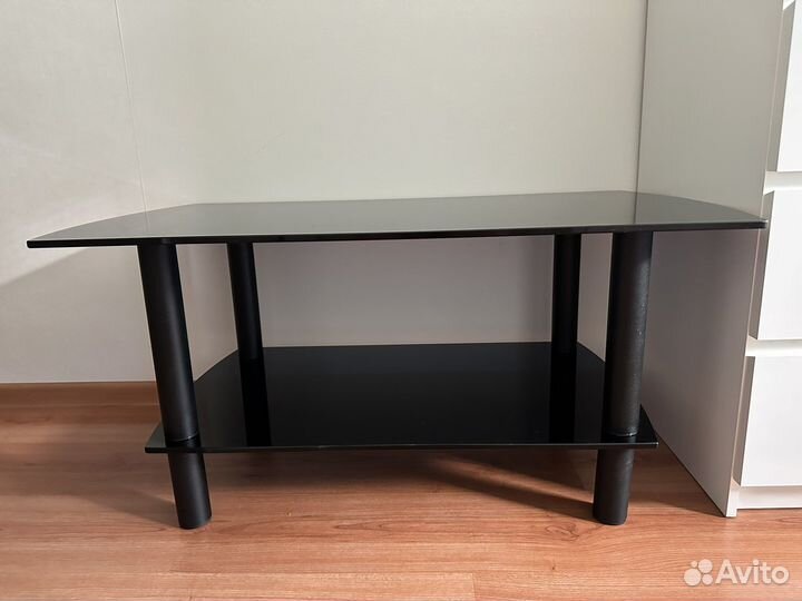 Стеклянная тумба под тв/ журнальный столик