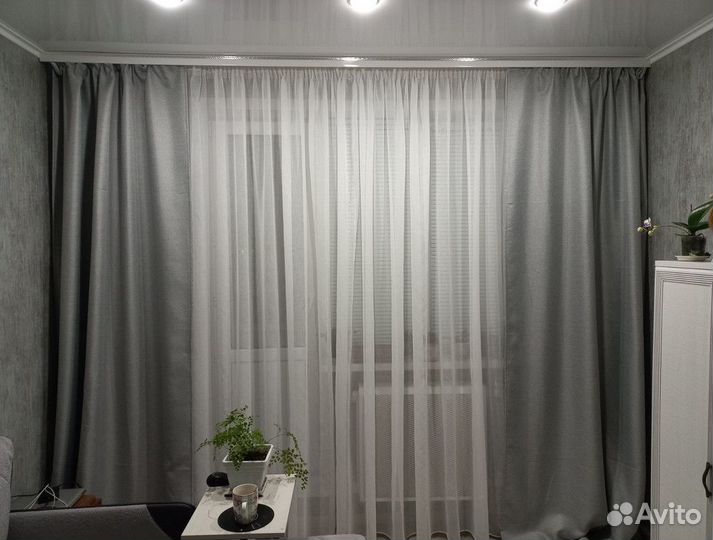 Шторы Блэкаут Рогожка Новые