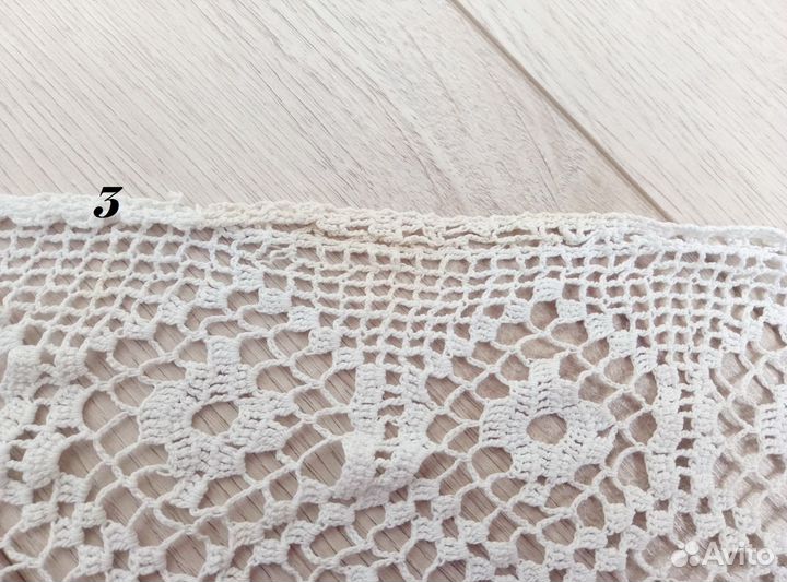 Подзоры на шторы, салфетка ручная работа