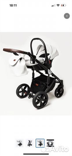 Коляска verdi mocca 3 в 1