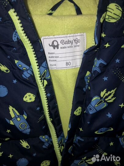 Комбинезон демисезонный 80