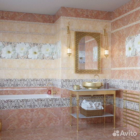 Керамическая плитка Бордюр