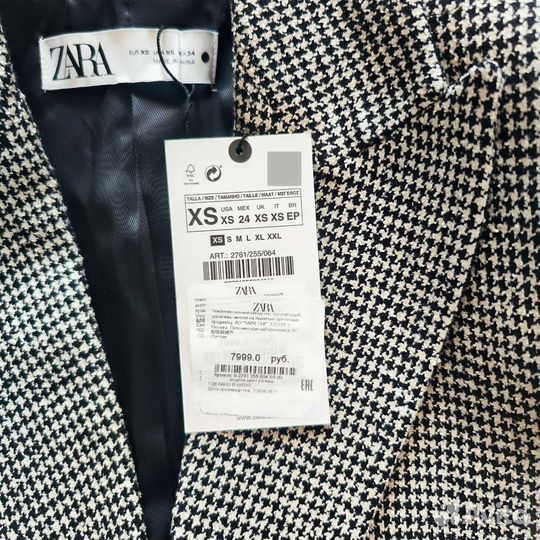 Пиджак zara