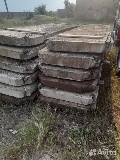 Плиты дорожные бу