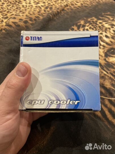 Куллер для процессора titan (Новый)