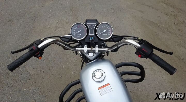 Мопед swift silver, серебристый цвет