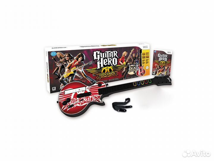 Guitar Hero: Aerosmith Guitar Bundle, б/у
