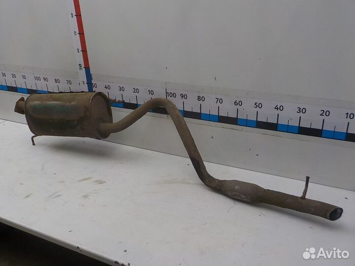 Глушитель на Mitsubishi Pajero Sport