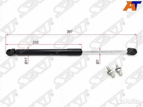 Амортизатор капота infiniti FX45