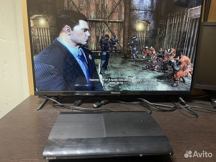 Sony PS3 super slim 500gb (много игр)