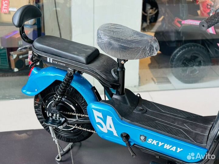 Электроскутер Sky Way двухместный