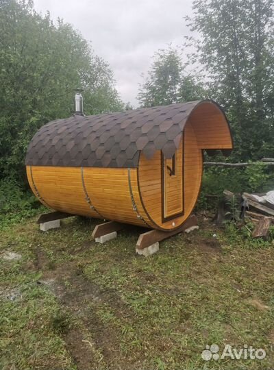 Баня Бочка круглая