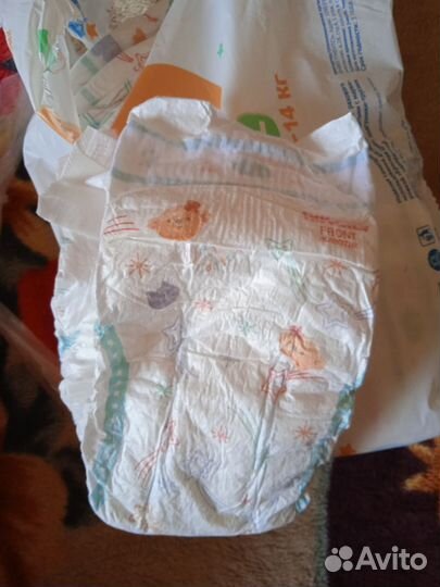 Детские памперсы (не трусики) 5 размер