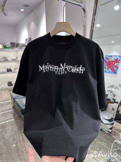 Maison margiela x tommy cash футболка