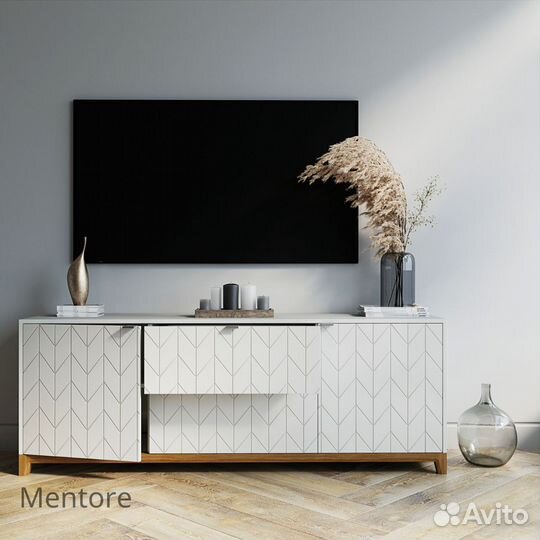 Тумба тв Giorgia с ящиками и дверцами / 184х45х67