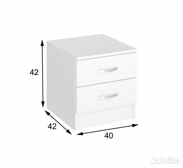 Тумба Ронда белая в наличии