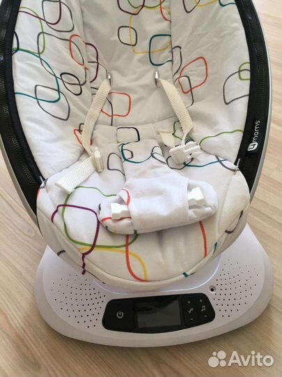 Кресло качалка детское 4 Moms цвет мультик плюш