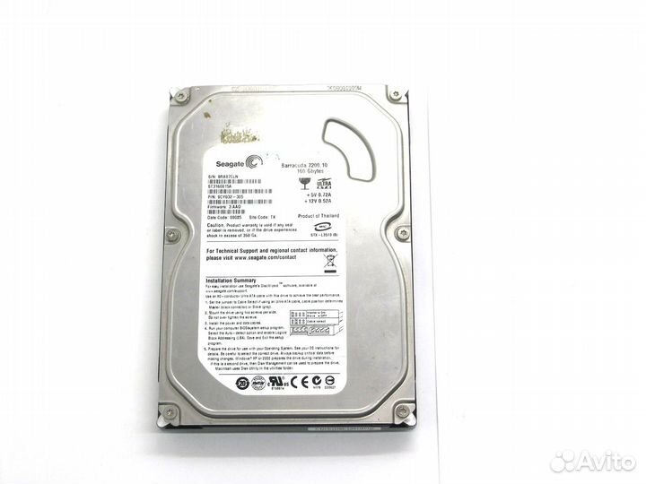 Жесткий диск Seagate 160 Gb 7200 rpm IDE ST3160815
