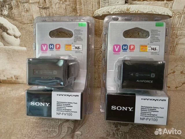 Аккумулятор sony NP-FV100