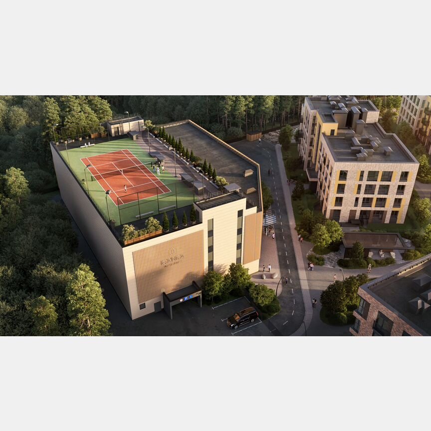 2-к. квартира, 68,3 м², 1/4 эт.