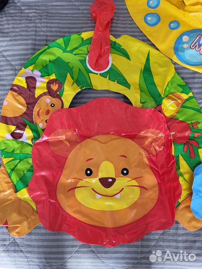 Круг для плавания, жилет и нарукавники