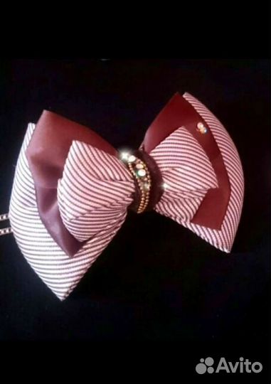 Ободок, заколка/бант/шотландка