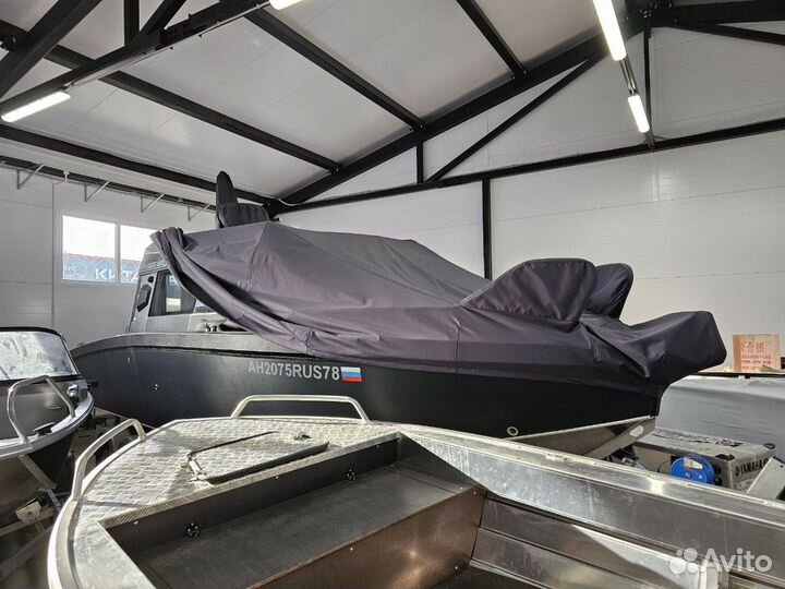 Новый катер voyager 800 Cabin с прицепом