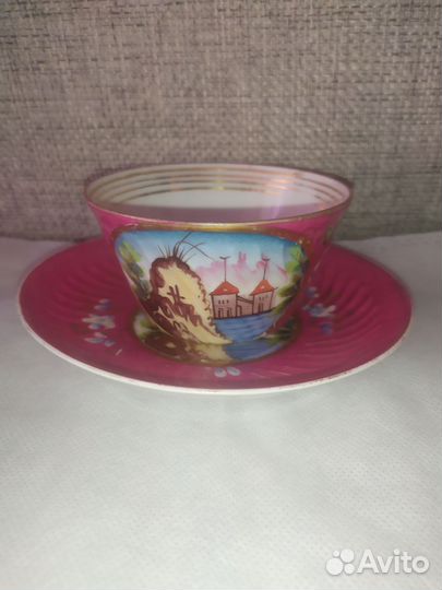 Чайная пара Кузнецов, церковь, редкость