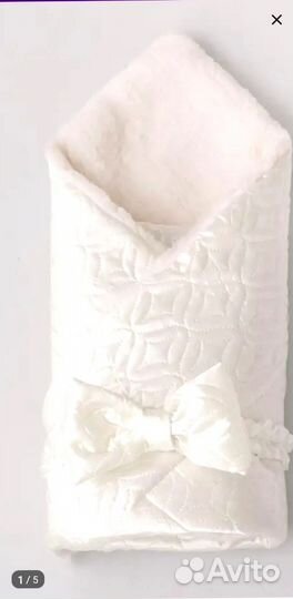 Конверт одеяло на выписку зима