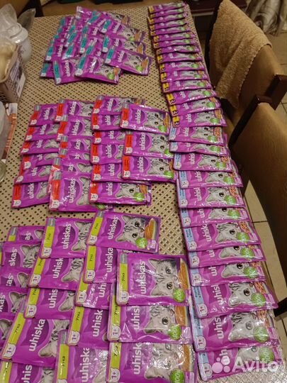 Корм для кошек whiskas 88шт