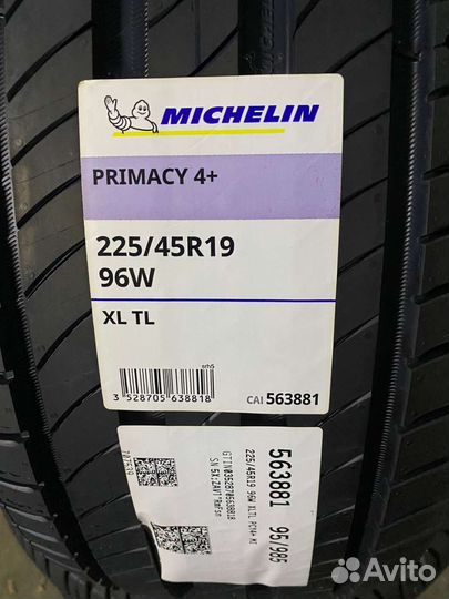 Michelin Primacy 4+ 225/45 R19 96W